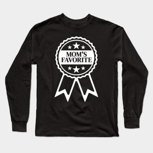 Mom’s Favorite Long Sleeve T-Shirt